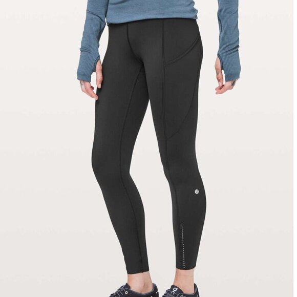 Lululemon Fast & Free 7/8 Tight II *Nulux 25" Black - Picture 7 of 7